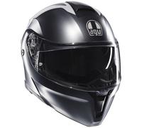 AGV StreetModular Resia Matt Grey Silver Red Flip Up Motorcycle Helmet ECE 22.06