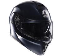 AGV StreetModular Solid Matt Profondu Blue Flip Up Motorcycle Helmet ECE 22.06