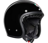AGV X70 SOLID jet helmet black MS