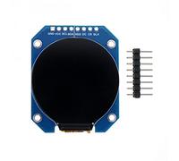 Agwuoetr 1.28 Inch TFT LCD Display Module Accessory Round RGB 240X240 GC9A01 Driver 4 Wire SPI Interface 240X240 Resolution Adapter PCB