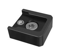 Agwuoetr 1 PCS 1/4 Non-Disconnect Quick Release Adapter Base Fill Light Shoe Base for Fill Lights 26.5X24X10mm
