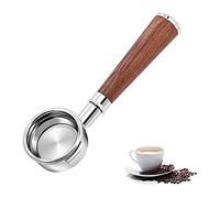 Agwuoetr 1 PCS 58mm Coffee Bottomless Portafilter Replacement Parts Accessories For E61/Expobar E61/ E61ECM,304 Food Stainless Steel Coffee Espresso