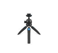 Agwuoetr 1 PCS Multifunctional Portable Mini Bracket VLOG Live Stabilizer Tripod with Phone Clip, Blue