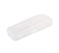 Agwuoetr 1 Pcs Travel Double Edge Storage Box Men Shaver Case Accessories Transparent Holder Storage Travel Plastic Case