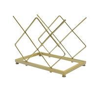 Agwuoetr 1 PCS Wrought Iron Gold Wine Rack Home Wine Storage Rack Home Wine Rack Ornaments