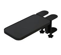 Agwuoetr 1 Piece Armrest Pad Desk Computer Support Mouse Pad Folding Keyboard Elbow Support Pad Black