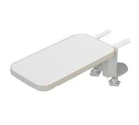 Agwuoetr 1 Piece Armrest Pad Desk Computer Support Mouse Pad Wrist Support Arm Bracket Folding Keyboard Elbow Support Pad White
