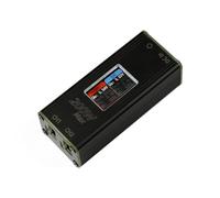 Agwuoetr 1 Piece Fast Charging Module 200W Desktop Chager Black 1.14In IPS Screen 24V DC 55x25mm to USB Type-C PD100W Diverter Converter Phone Laptop Fast Charging