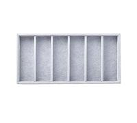 Agwuoetr 1 Piece Glasses Organiser Sorting Box Glasses Display Jewellery Organiser Tray A