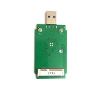 Agwuoetr 1 Piece Msata Solid State Portable Hard Drive Unpacked Mobile Adapter Board Dark Green