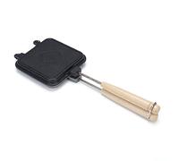 Agwuoetr 1 Piece Sandwich Maker Snack Maker Plate Easy to Cast Iron Aluminum Alloy for Pancakes Muffins Breakfast Lunch