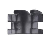 Agwuoetr 1 Piece Trumpet Valve Guard PU Leather Trumpet Valve Protector Brass Instrument Case Accessories