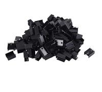 Agwuoetr 100 Pcs 20X15X10mm Aluminium TO-220 Heatsink TO 220 Heat Sink Transistor Radiator TO220 Cooler Cooling