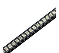 Agwuoetr 100PCS 3528 Amber+Yellow PLCC-4 Reverse Pole,617Nm+587Nm, 50MA 2V 0.1W Bicolor SMD LED Lamps Light Beads LAYT67B