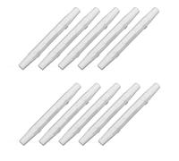 Agwuoetr 100PCS Optical Fiber Protection Box Cable Protection Box Round Tube Heat Shrink Tubing to Protect Fiber Splice Tray