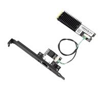 Agwuoetr 10Gbps AQC113 M.2 B+M to RJ45 Network Card Ethernet Adapter Single-Port LAN Controller Card for Desktop PC Server