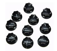 Agwuoetr 10Pcs Guitar Knobs Amplifier Amp Knob Bass Tone Volume Knobs for Guitarra Brass
