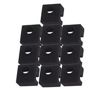 Agwuoetr 10Pcs/Lot 3D Printer Nozzle Silicone Socks Cover Heating Insulation Case for Heater Block for -10 Extruder