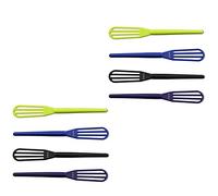 Agwuoetr 10Pcs/Pack Pro Salon Hairdressing Dye Cream Whisk Plastic Hair Mixer Barber Stirrer Blender Hair Care Styling Tools