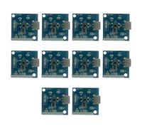 Agwuoetr 10Pcs/Set Multifunction Portable Handheld Fan Motherboard PCBA Mini Fan Control Board N6-080
