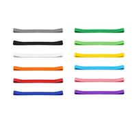 Agwuoetr 12 Pcs Beach Towel Bands,Elastic Beach Towel Holder,Chair Clips,Multicolor Towel Bands for Beach Chairs Swim Vacation