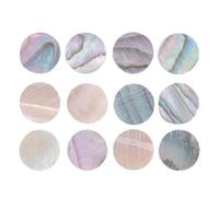Agwuoetr 12 pcs new zealand abalone Luthier Dots Inlay 6mm Fret Side Marker for Guitar ukulele Bass