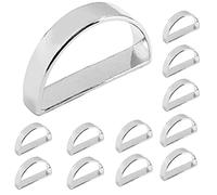 Agwuoetr 12 Piece Napkin Rings Decor For Valentine,Mothers Day,Thanksgiving,Christmas,Anniversary Dinners Silver
