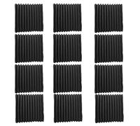Agwuoetr 12 Pieces Acoustic Foam Panel Self-Adhesive,Acoustic Foam Panel,Sound Insulation Pad,Reduce Noise,for Studio Home Office