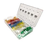 Agwuoetr 120PCS Fuse Car Kit Assorted Auto Car Truck Standard Blade Fuse Assortment 5A 10A 15A 20A 25A 30A Automotive Fuse Accessories