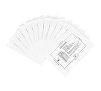 Agwuoetr 12PCS Paper Shredder Lubricant Sheets Shredder Lubricating Oil Portable Paper Type Lubricating Oil for