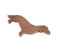 Agwuoetr 15.7 Inch Dachshund Dog Dinner Plate Cheese Board Cutting Charcuterie Board Cute Christmas Dinner Easy to Use