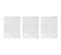 Agwuoetr 18 Pieces Drum Damper Gel Pads Silicone Drums For Drums Tone Control-Clear