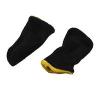 Agwuoetr 18-Pin Carbon Fiber Finger Sleeves For Mobile Games Screen Finger Sleeves (16 Pcs)