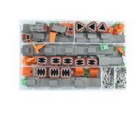 Agwuoetr 180pcs Deutsch DT Series Connector Assortment Stamped Contacts, Waterproof Automotive Electrical Connectors Waterproof Wire Connector Kit