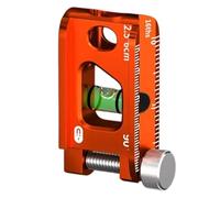 Agwuoetr 1Pc Mini High- Scale Level Ruler Magnetic Pipeline Level Ruler Leveling Measuring Marking Cutting Tool High- 2.5inch