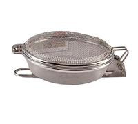 Agwuoetr 1Pcs 0.5LB Handy Roaster Coffee Roasting Tool Set Portable Home Stainless Steel Coffee Roaster Tool Handy Coffee Beans Nut Baking Tool (Foldable)