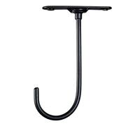 Agwuoetr 1pcs 360-Degree Rotating Key Rack Under Cabinet Banana Hook Fruit Preservation Bracket Metal Iron Black Mug Cup Hook Easy to Use
