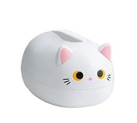 Agwuoetr 1Piece Tissue Box Kitten Multifunctional Tray Table Hygienic Cute Style Decoration