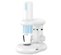 Agwuoetr 1Set 1080P WIFI Digital Microscope Wireless Microscope Plastic With Dual LED Light Support PC Computer Phone