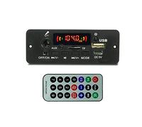 Agwuoetr 1Set 2-Channel 5W Car Speaker Amplifier 5V Power Bluetooth Audio Amplifier Board for Car Black