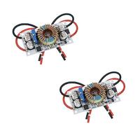 Agwuoetr 1Set 250W DC-DC Module 10-40V to 10-50V 6A Adjustable Step-Up Power Supply Module Plastic