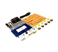 Agwuoetr 1Set DIY Electronic Soldering Welding Tranning Set Snake Plane Pixel Game Console Making Kit with Acrylic Case