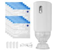 Agwuoetr 1Set Filament Storage Vacuum Bag Sealed Bags Electric Charge Pump for 3D Printer Filament Dryer(with Bag)