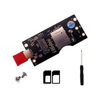 Agwuoetr 1Set NGFF Module to SIM with USB 3.0 3G/4G/5G Module to USB 3.0 with SIM Card Slot Portable Adapter Card Green PCB