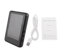 Agwuoetr 2.4 Inch Touch Screen MP3 Player Black Hifi Bluetooth Lossless Audio Recorder FM Radio Mp4 Video Player Ebook