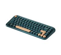 Agwuoetr 2.4G Wireless Bluetooth Keyboard Dual Mode Keyboard Support Tablet Android Phone Laptop Desktop Gift for Girl Green