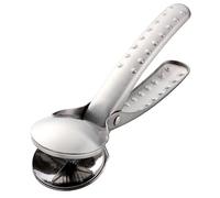 Agwuoetr 2 in 1 Stainless Steel Chestnut Clip Walnut Pliers Metal NutCracker,Sheller Cutter Gadgets Kitchen Tools Silver