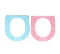 Agwuoetr 2 Pack Silicone ResusableT Oilet Lid Covers for Adults & Kids Potty Training for Oval, Round Toilets