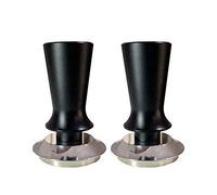 Agwuoetr 2 Pack Spring Calibration Tamper 51mm Coffee Tamper Black Adjustable Graduated 30Lb Espresso