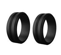 Agwuoetr 2 PCS 8mm Popular 7-14 Size for Men Women Silicone Cool Rings Silicone Wedding Ring Environmental Outdoor Sports Ring 13